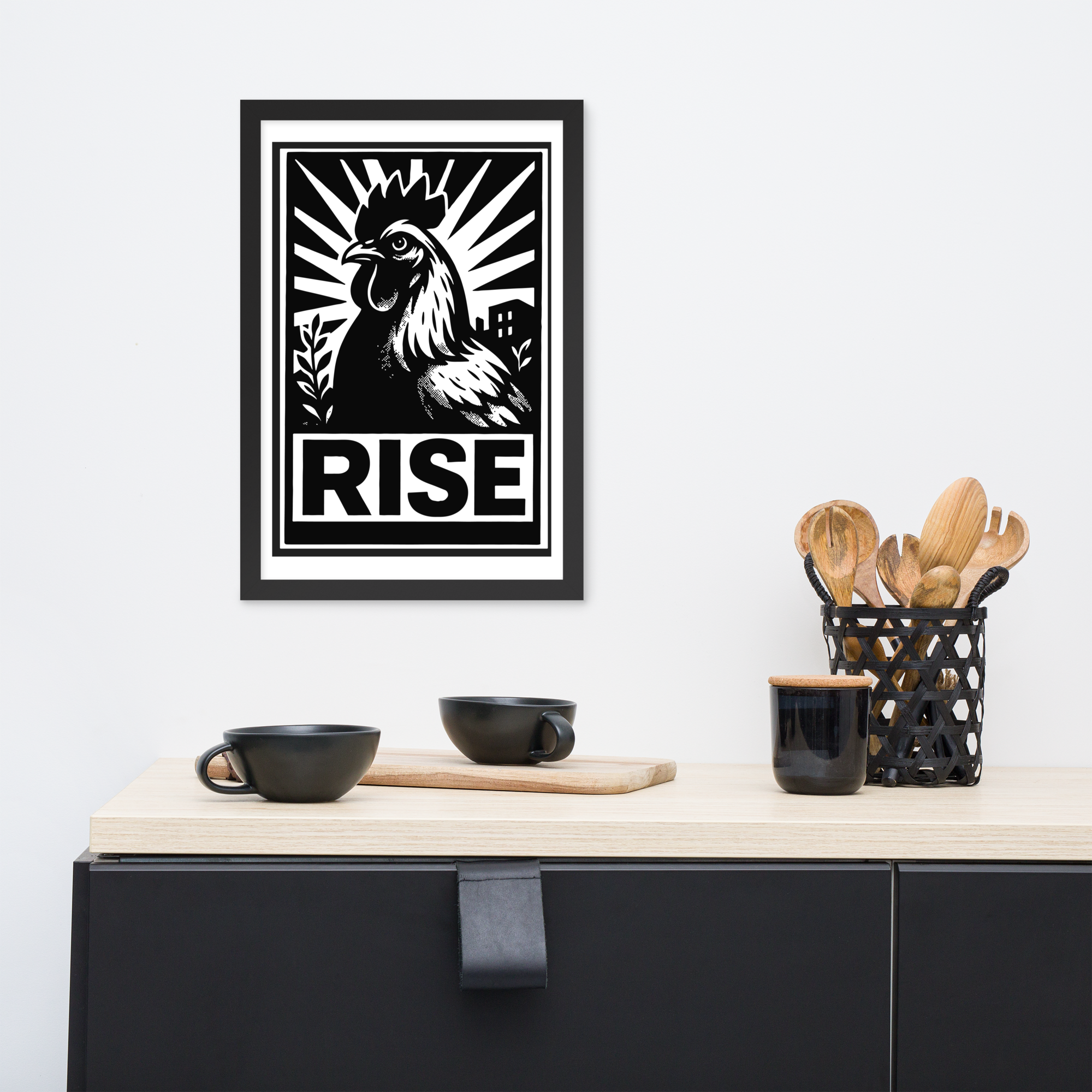 RISE | Poster con Cornice - immagine 9