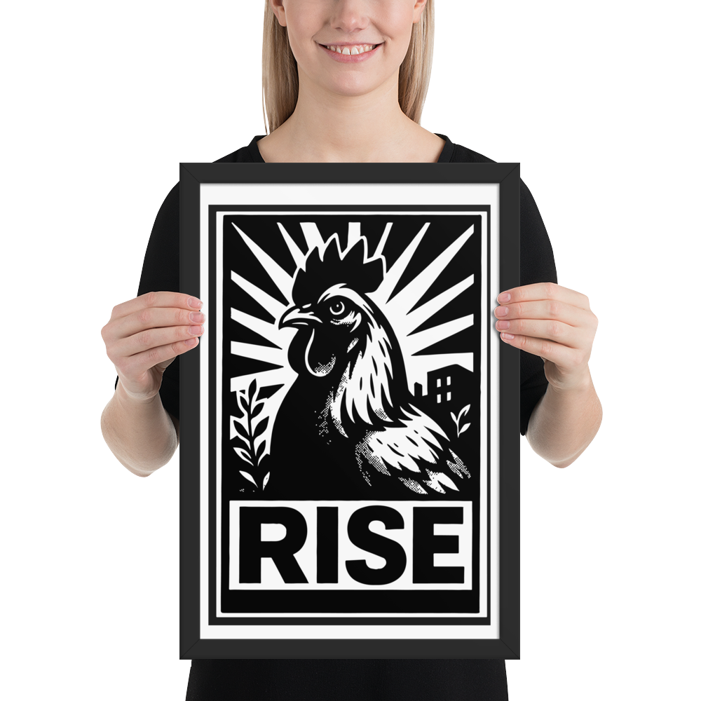 RISE | Poster con Cornice - immagine 3