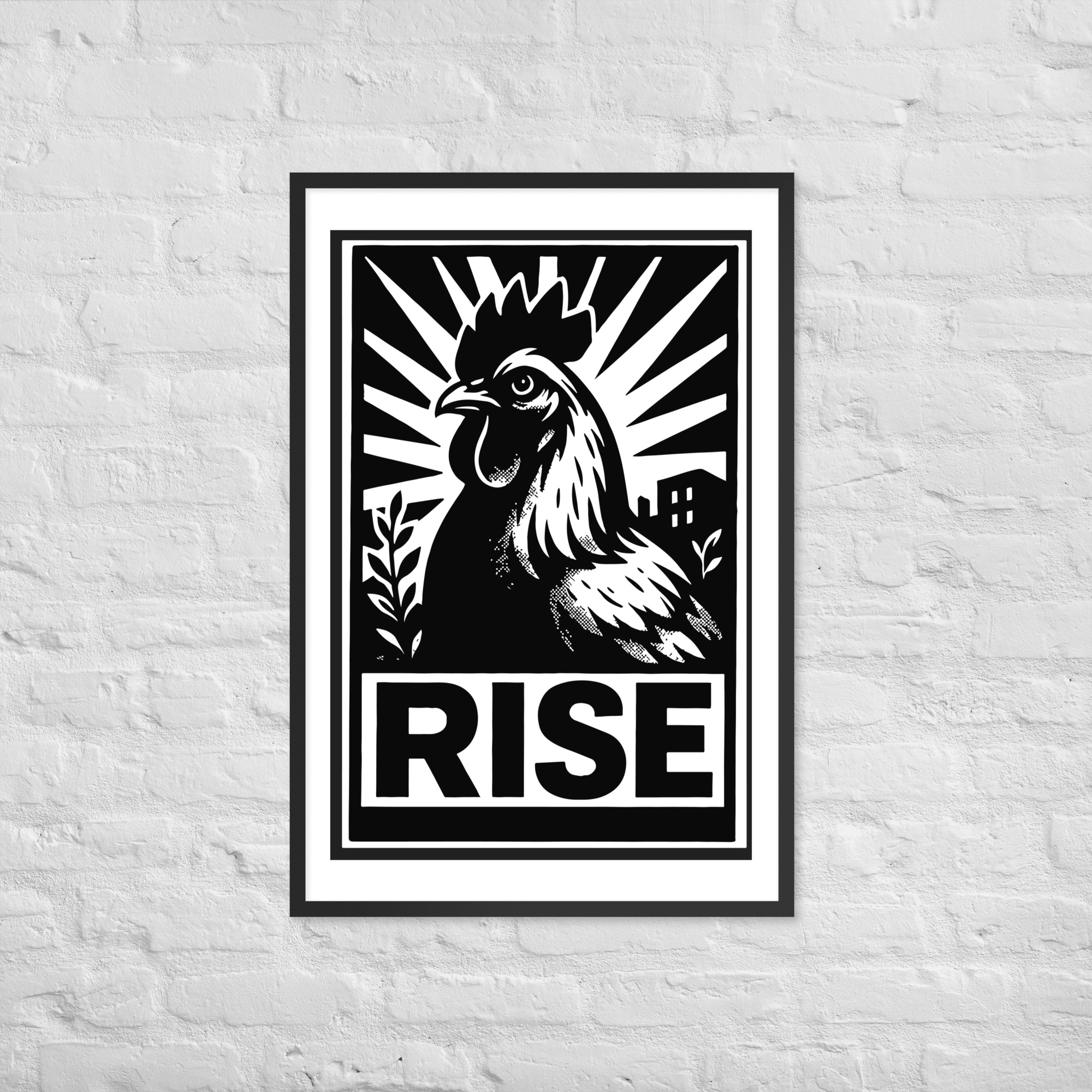 RISE | Poster con Cornice - immagine 13
