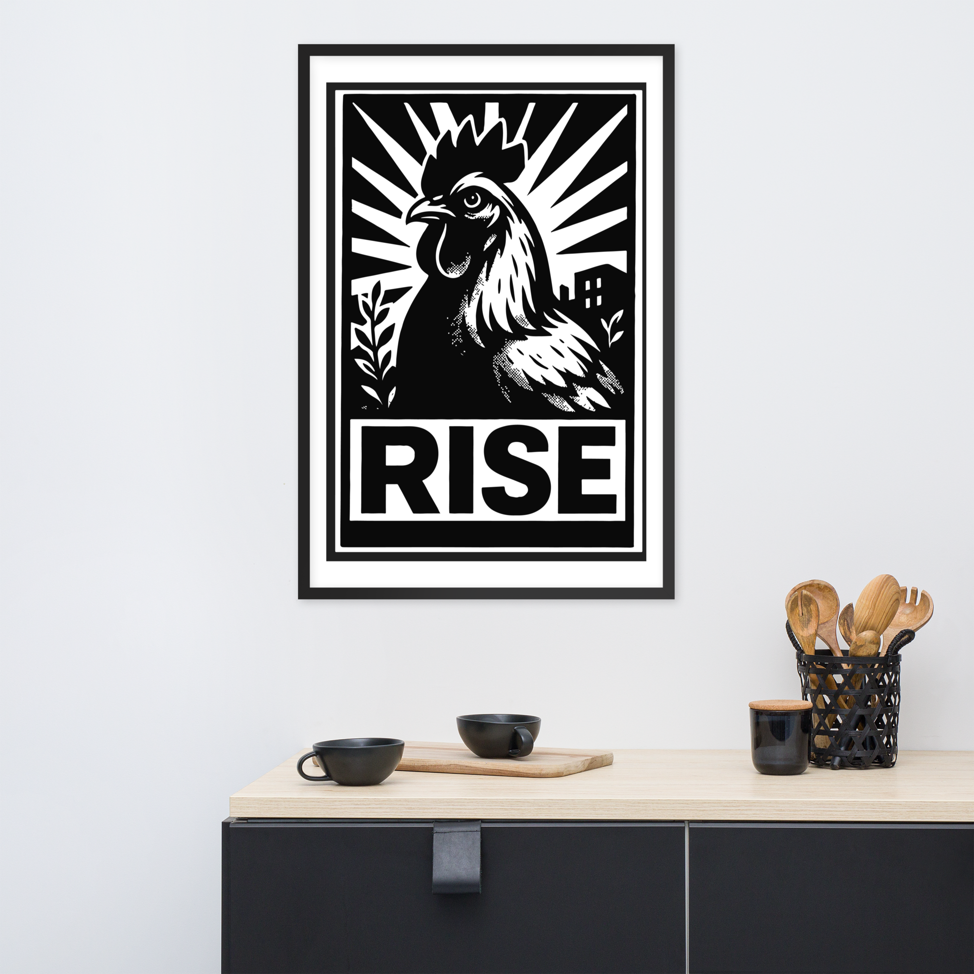 RISE | Poster con Cornice - immagine 6
