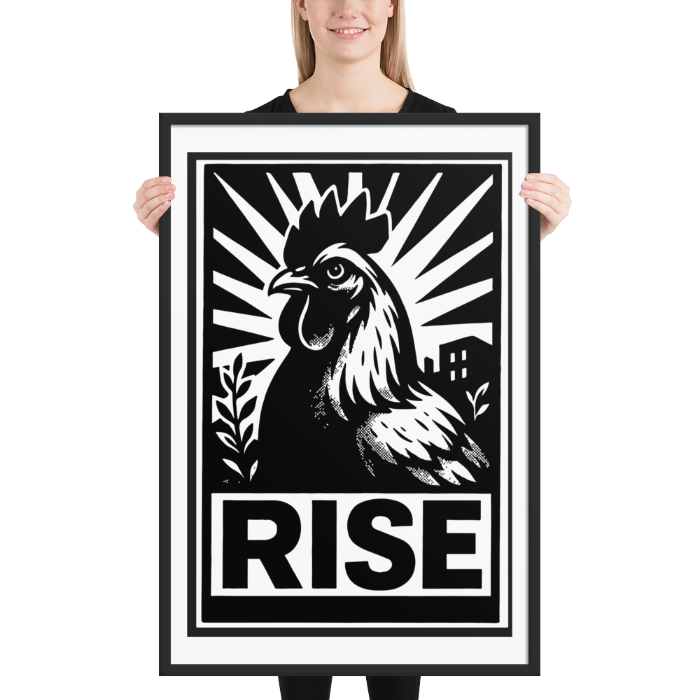RISE | Poster con Cornice - immagine 2